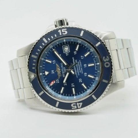 Breitling Superocean A17392 44mm Stainless steel Blue