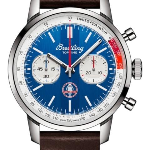 Breitling Top Time AB01763A1C1X1 41mm Stainless steel Blue