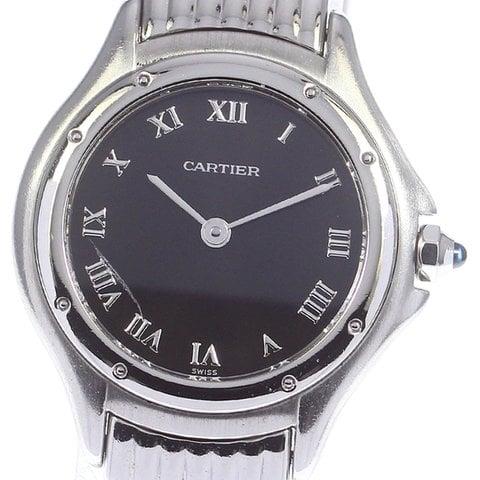 Cartier Cougar W35017L4 26mm Stainless steel Black