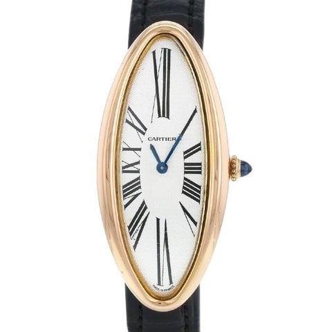 Cartier Baignoire 2606 47mm Rose gold Silver