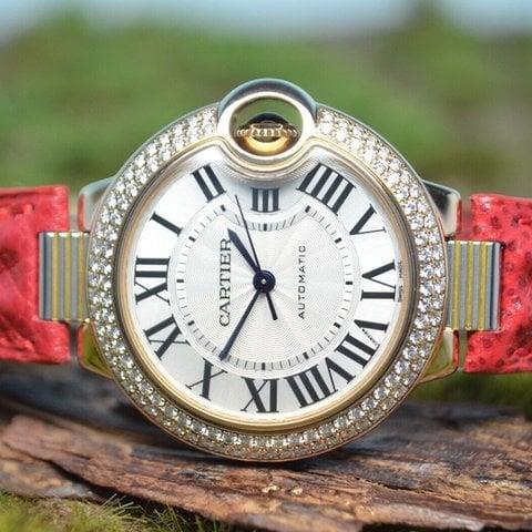 Cartier Ballon Bleu 3682 33mm Champagne