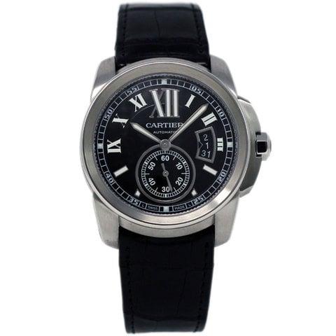 Cartier Calibre de Cartier W7100041 42mm Stainless steel Black