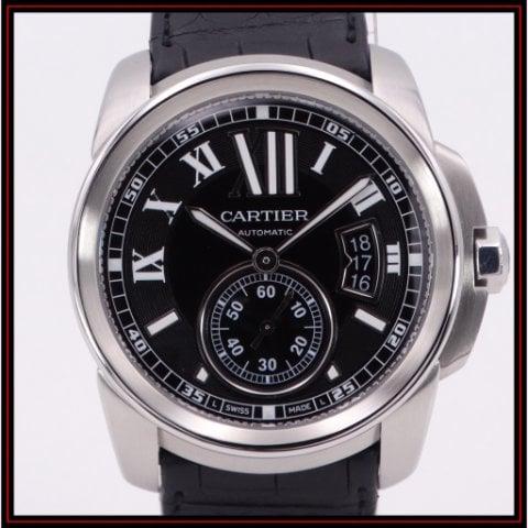 Cartier Calibre de Cartier W7100041 42mm Stainless steel Black