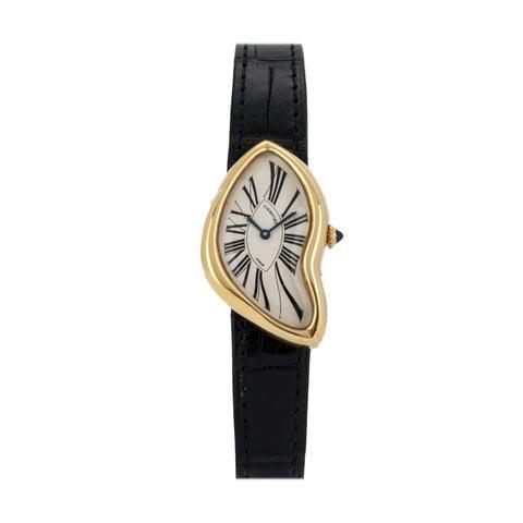 Cartier Crash YG 22mm Yellow gold White
