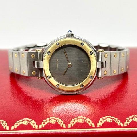 Cartier Santos de Cartier 8191 27mm Stainless steel Gray
