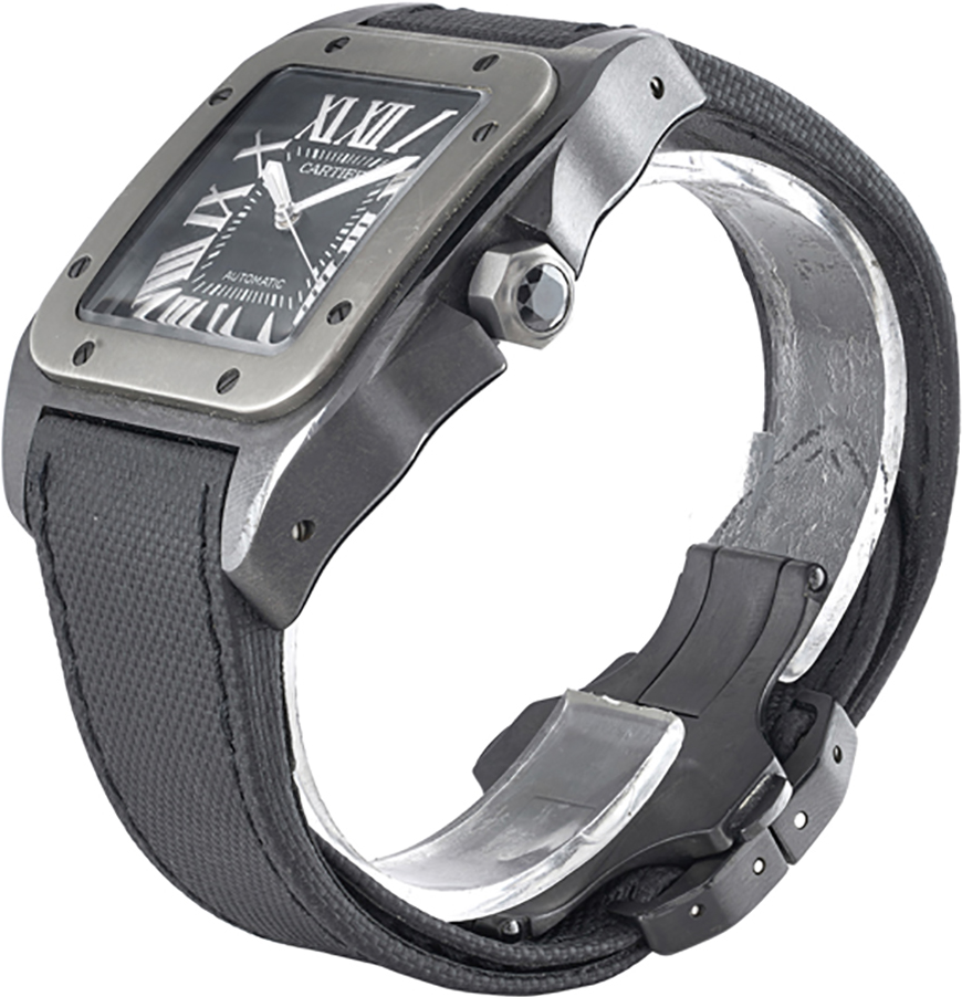 Cartier Santos de Cartier W2020010 Titanium Black 1