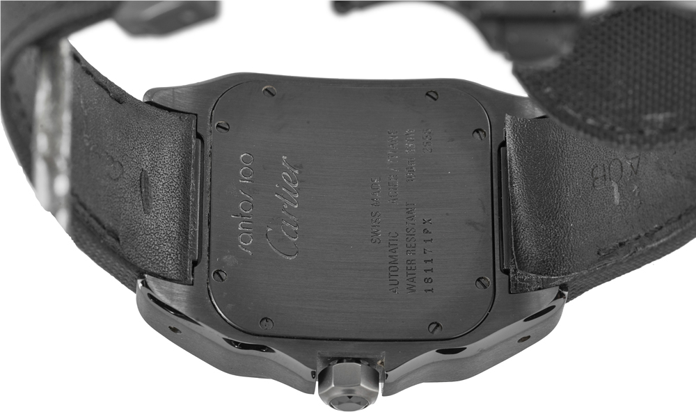 Cartier Santos de Cartier W2020010 Titanium Black 2
