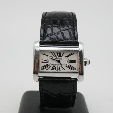 Cartier Tank 2599 32mm Stainless steel White