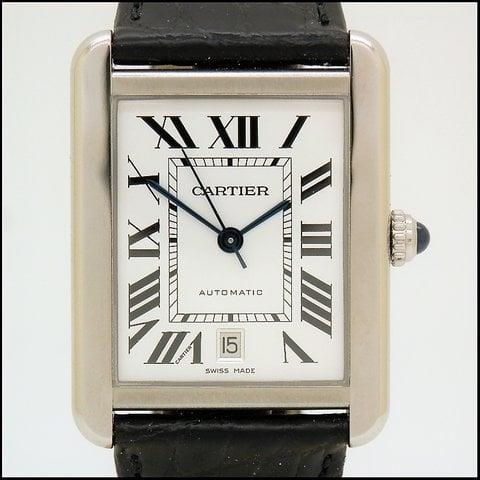 Cartier Tank 3515 31mm Stainless steel White
