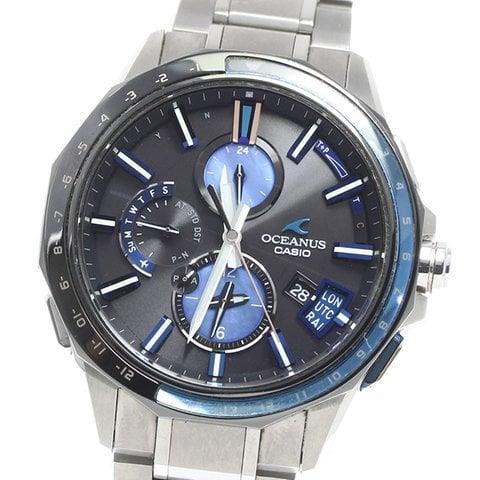 Casio Oceanus OCW-G2000C-1AJF 44mm Titanium Black