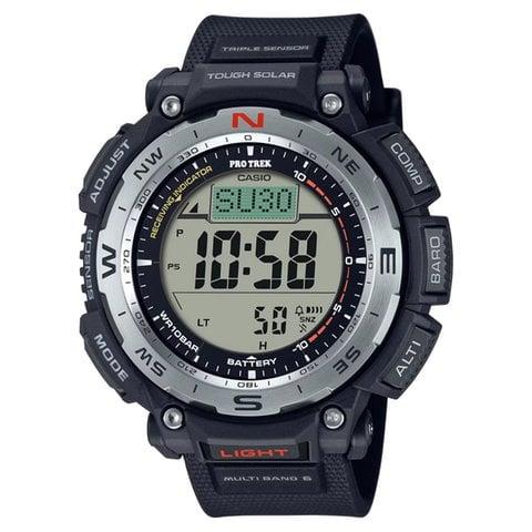 Casio Pro Trek PRW-3400-1JF 54.5mm Stainless steel Black