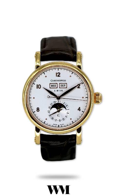 Chronoswiss Triple Date Moonphase CH-9341R Yellow gold White 2012