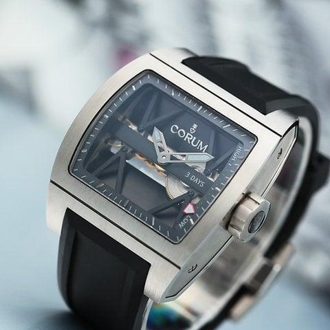Corum Ti-Bridge 107.101.04/F371 0000 42mm Titanium Black