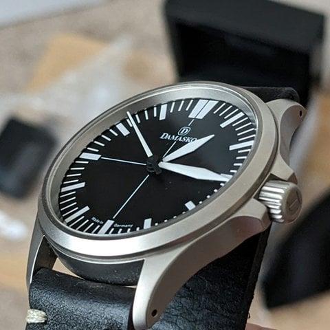 Damasko DS30 39mm Stainless steel Green