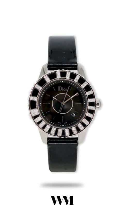 Dior Christal FJ9851 Stainless steel Black