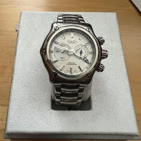 Ebel 1911 BTR E9240L70 44mm Stainless steel Silver