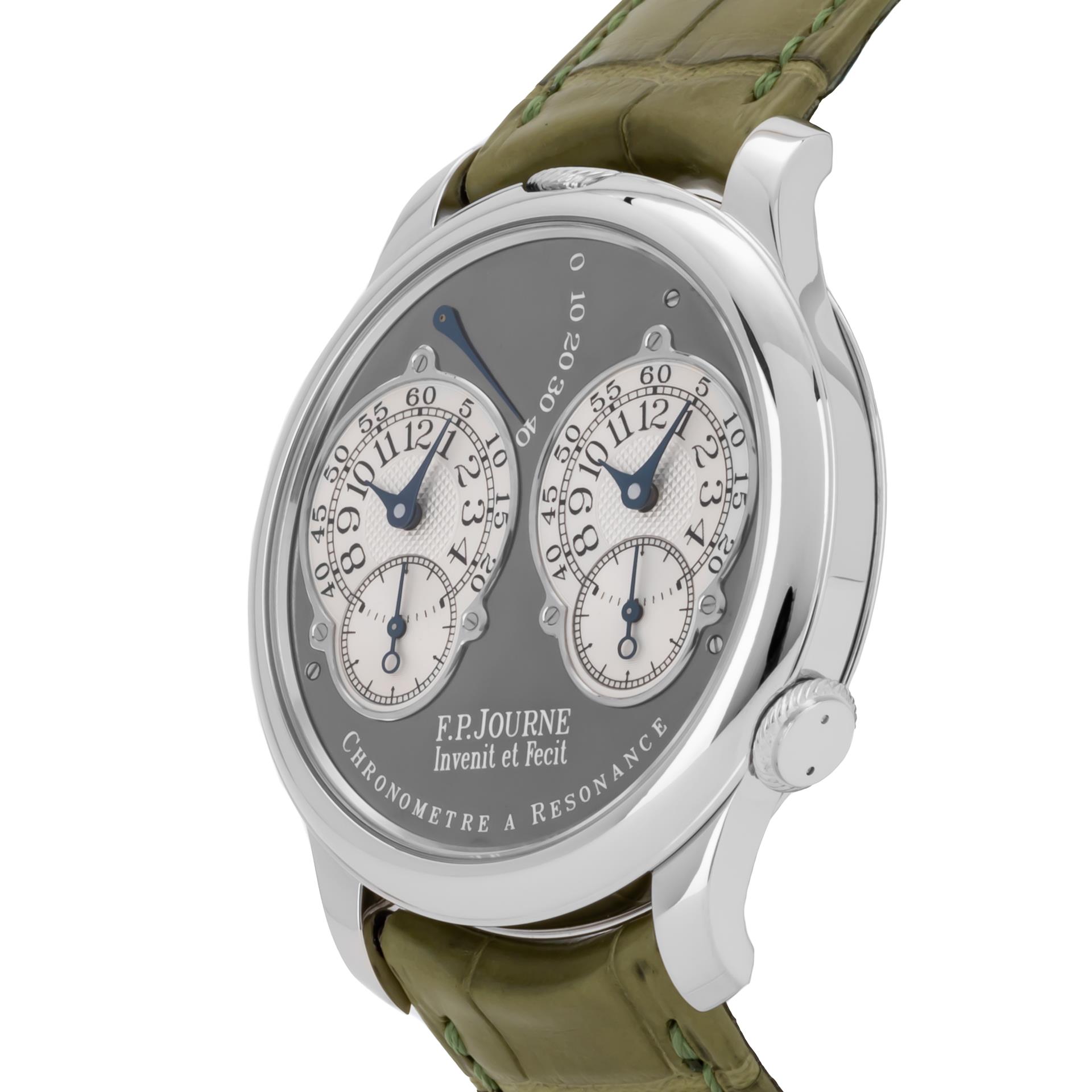 F.P. Journe Chronomètre à Résonance RN 40mm Platinum Gray 1