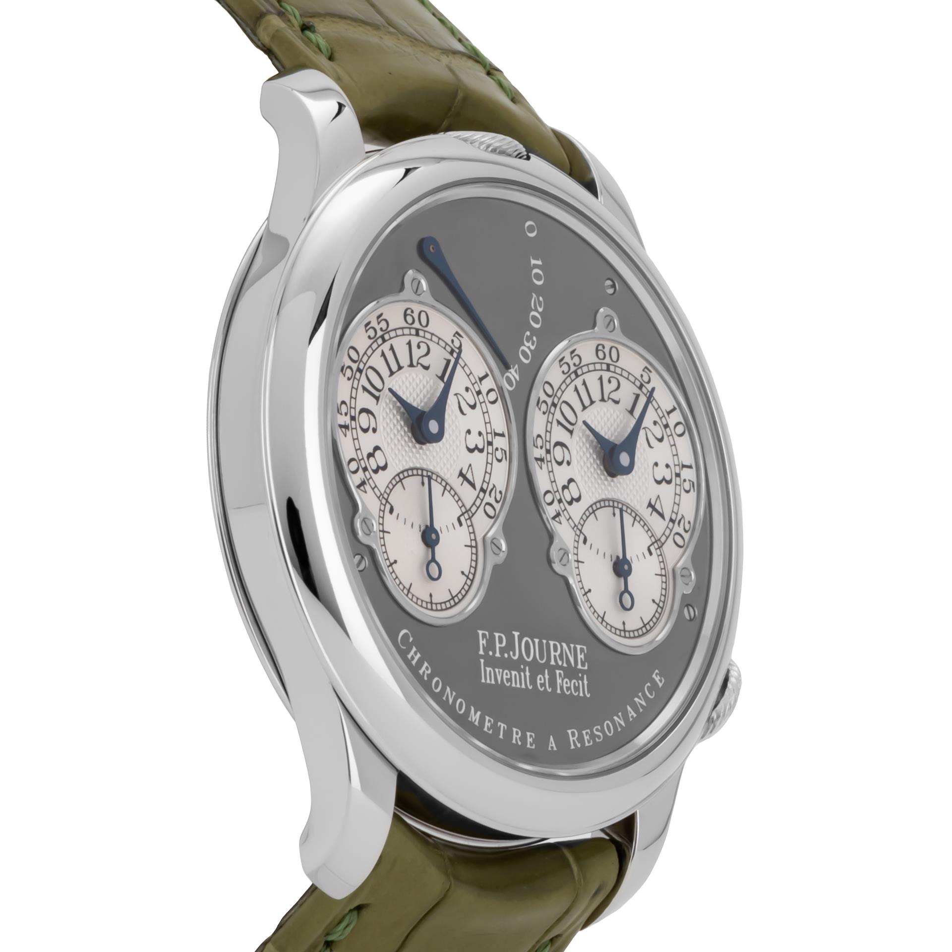 F.P. Journe Chronomètre à Résonance RN 40mm Platinum Gray 2