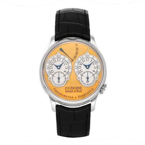 F.P. Journe Chronomètre à Résonance R 38mm Platinum Pink