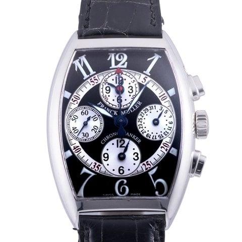 Franck Muller 7850 cc mb 50mm Stainless steel Black