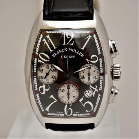 Franck Muller Cintrée Curvex 7880 CC AT 36mm Stainless steel Black