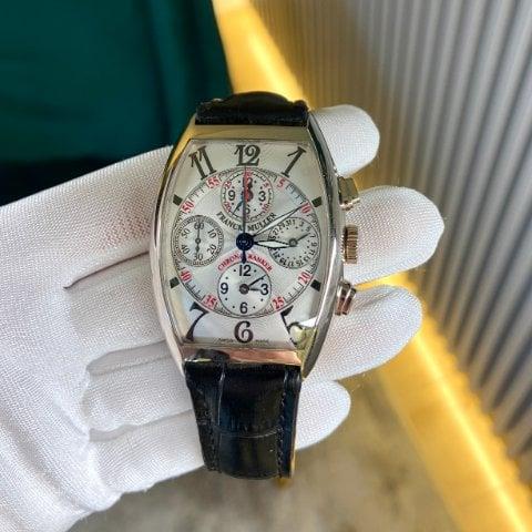 Franck Muller Master Banker 7850 cc mb 49mm White gold Silver