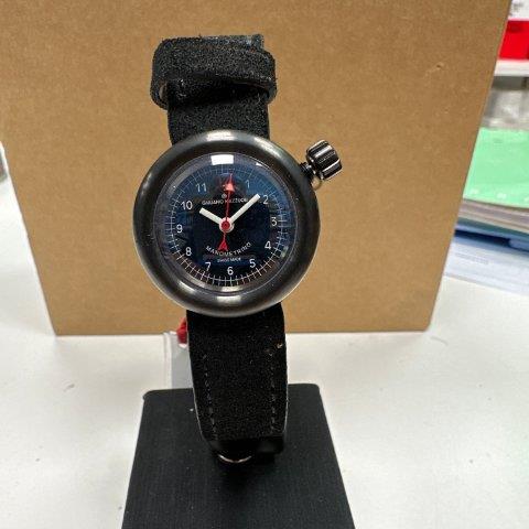 Giuliano Mazzuoli Manometrino 27mm Stainless steel Black