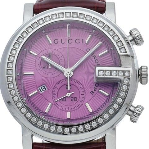 Gucci G-Chrono 101M 44mm Stainless steel Pink