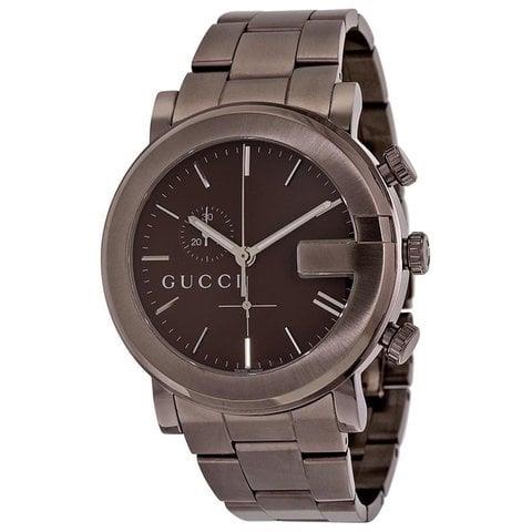 Gucci G-Chrono YA101341 42mm Stainless steel Brown