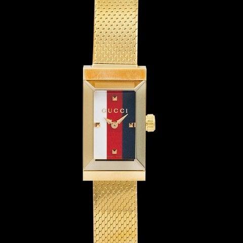 Gucci G-Frame YA147511 14mm Stainless steel Blue
