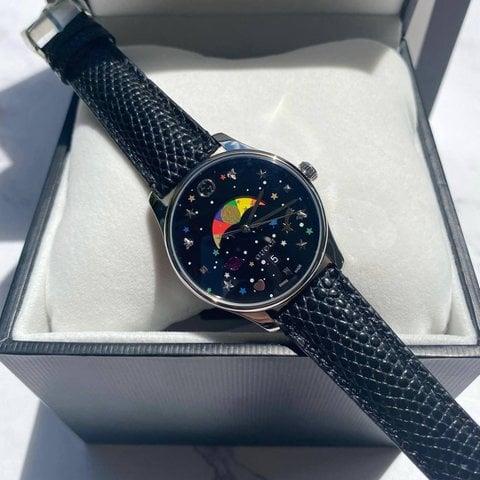 Gucci G-Timeless YA1264045 Stainless steel Black