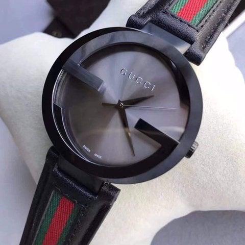 Gucci Horsebit YA133206 42mm Stainless steel Black
