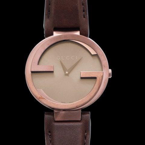 Gucci Horsebit YA133309 37mm Stainless steel Brown