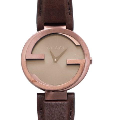 Gucci Horsebit YA133309 37mm Stainless steel Brown