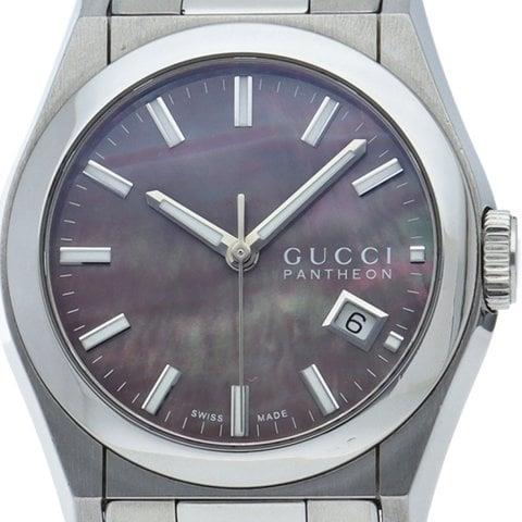 Gucci Pantheon YA115401 34mm Stainless steel Black