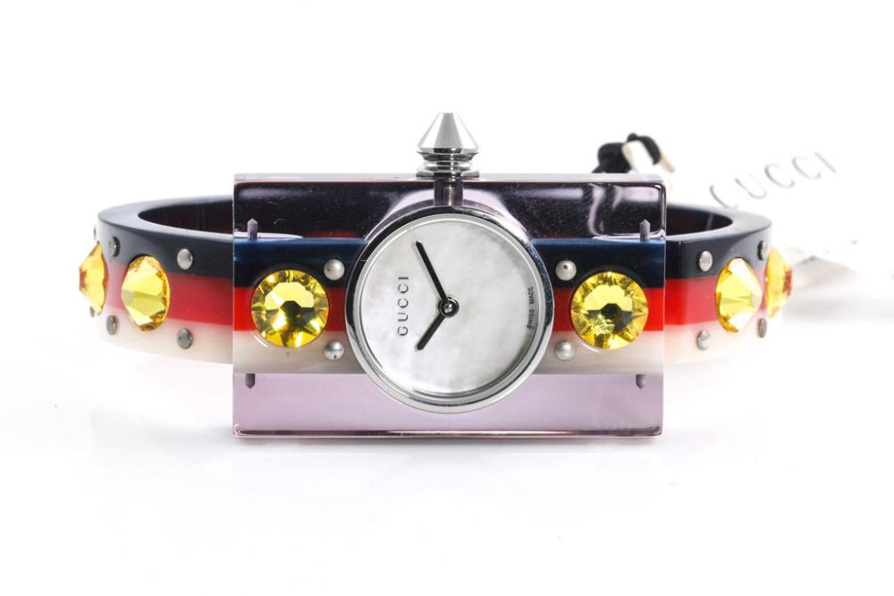 Gucci YA143524 40mm Stainless steel White-1
