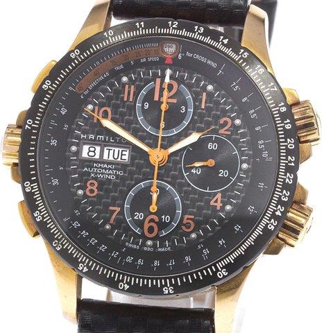 Hamilton Khaki X-Wind H776961 44mm Stainless steel Black