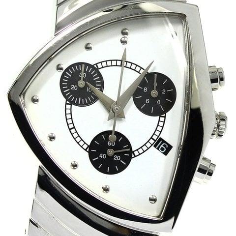 Hamilton Ventura H244121 32mm Stainless steel White