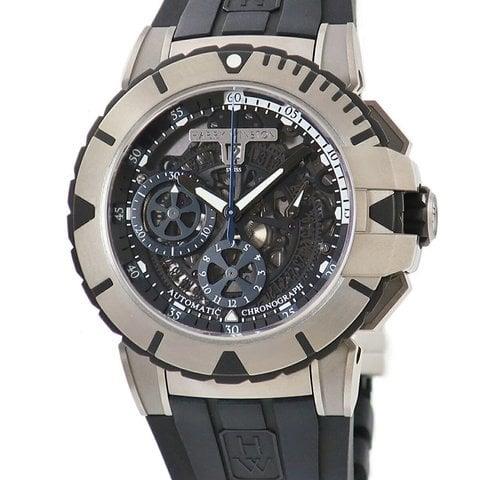 Harry Winston Ocean OCSACH44ZZ001 44mm Stainless steel Black