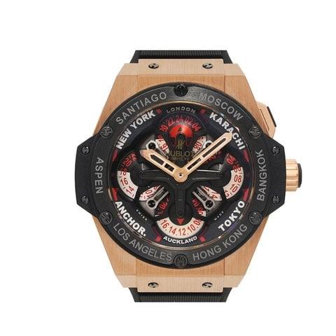 Hublot King Power 771.OM.1170.RX 48mm Rose gold Black