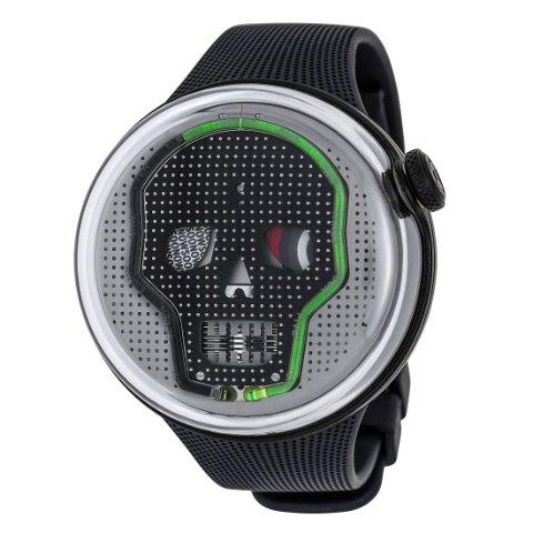 HYT Soonow H02235 48.8mm Stainless steel Blue and Red