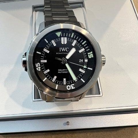 IWC Aquatimer IW329002 42mm Stainless steel Black