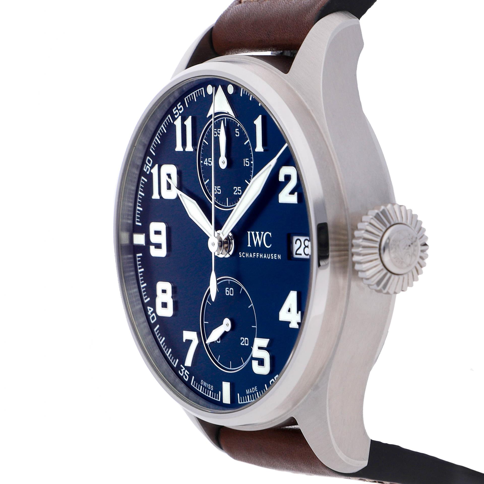 IWC Big Pilot IW515202 46mm Stainless steel Blue 1