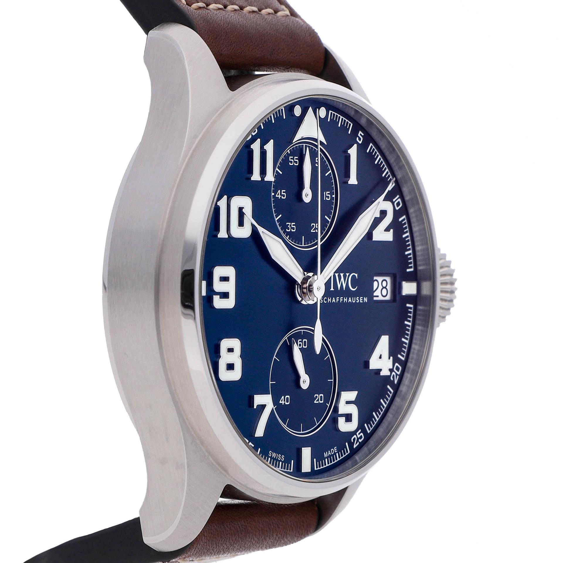 IWC Big Pilot IW515202 46mm Stainless steel Blue 2