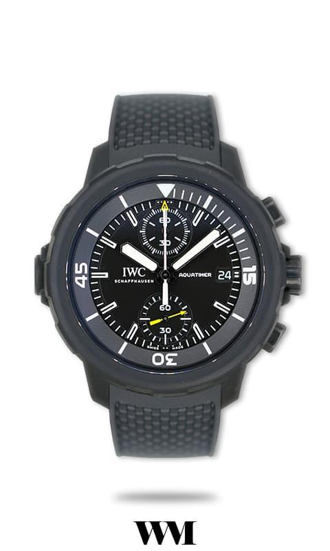 IWC Aquatimer IW379502 Stainless steel and Rubber Black