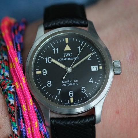 IWC Pilot IW3241 36mm Stainless steel Black