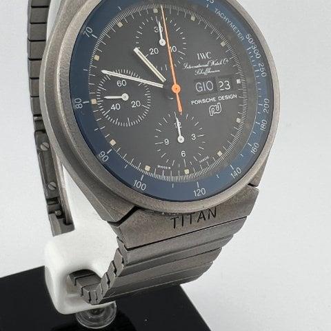 IWC Porsche Design IW3702 42mm Titanium Black