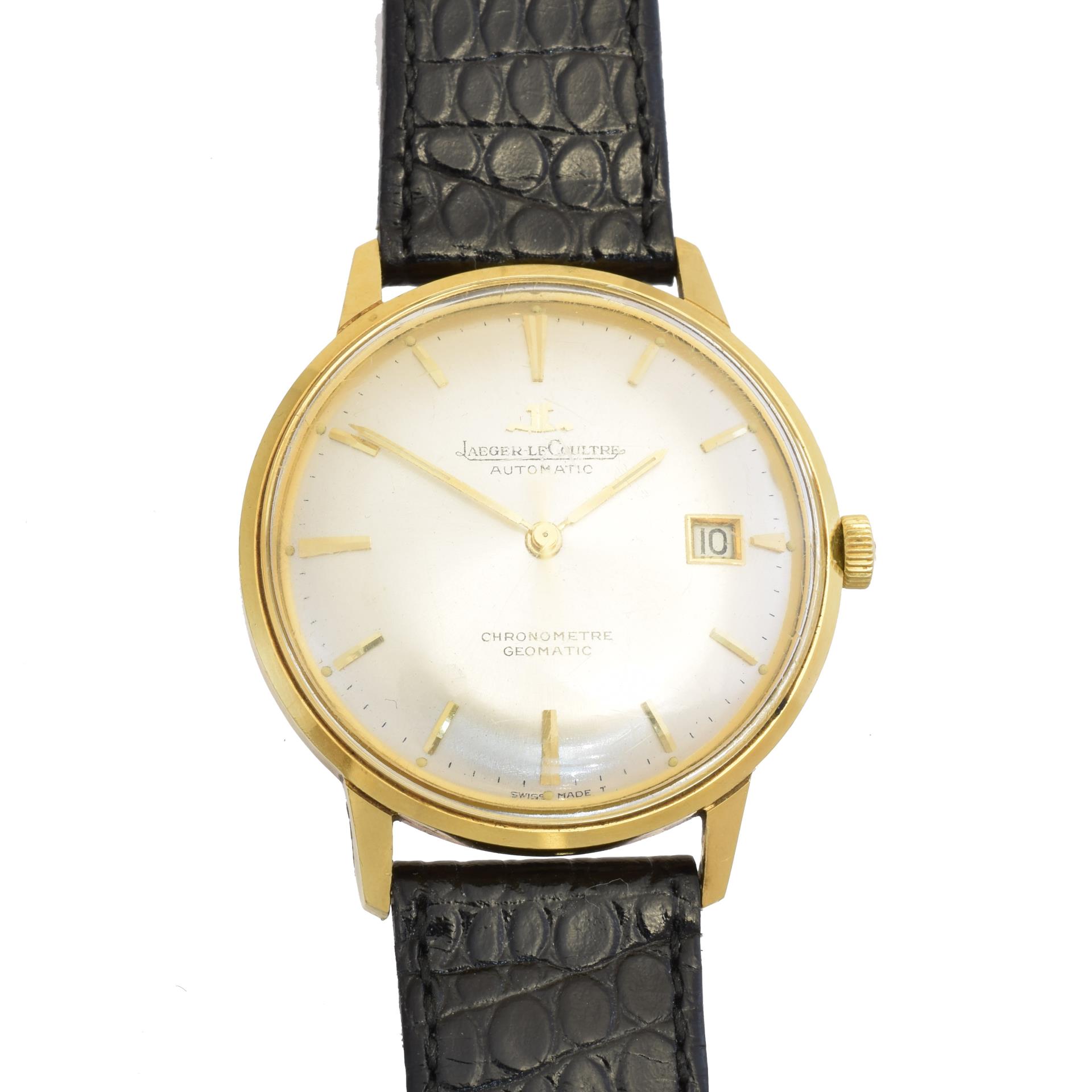 Jaeger-LeCoultre Geomatic 36mm Gold-plated Cream-1