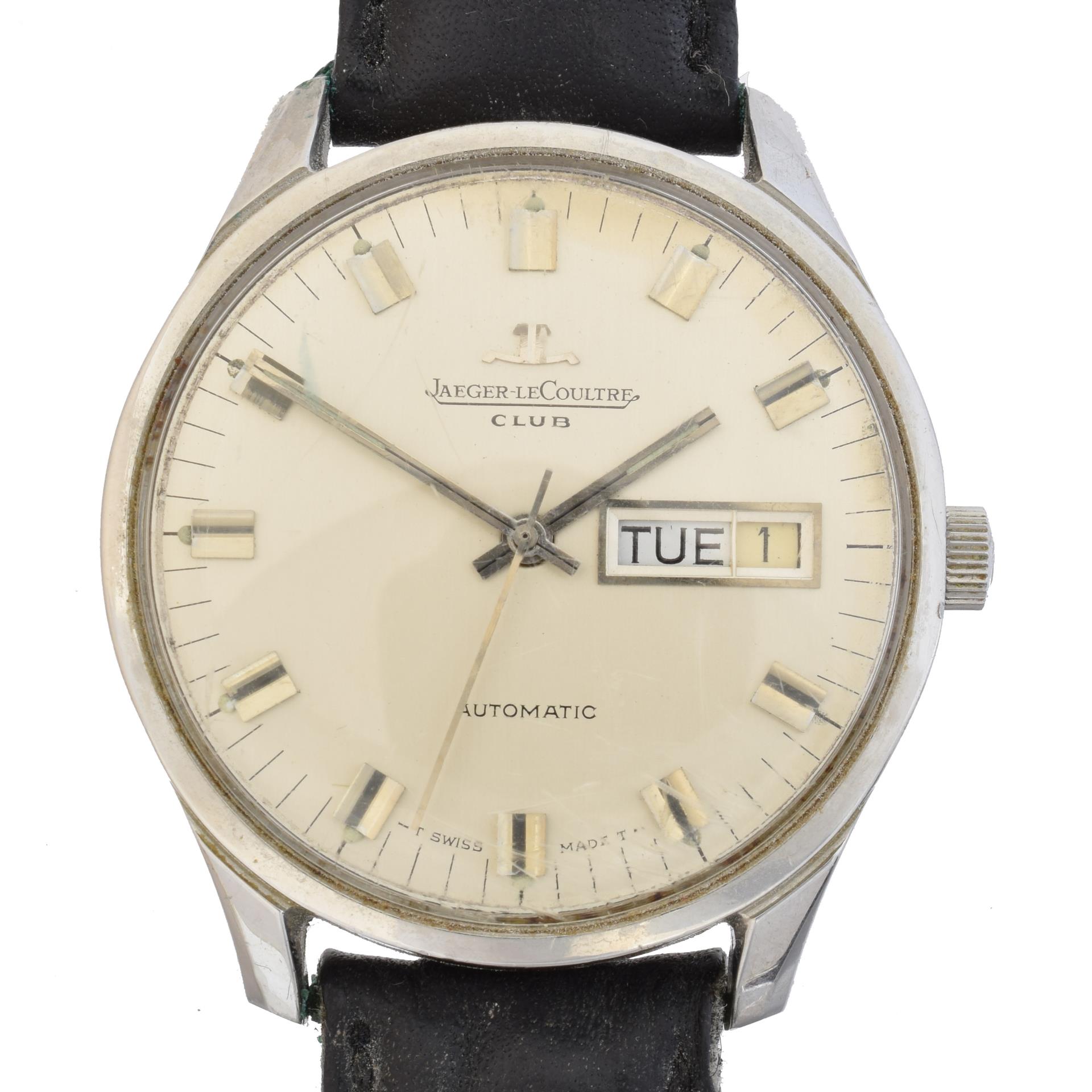 Jaeger-LeCoultre Club 35mm Stainless steel Cream-1