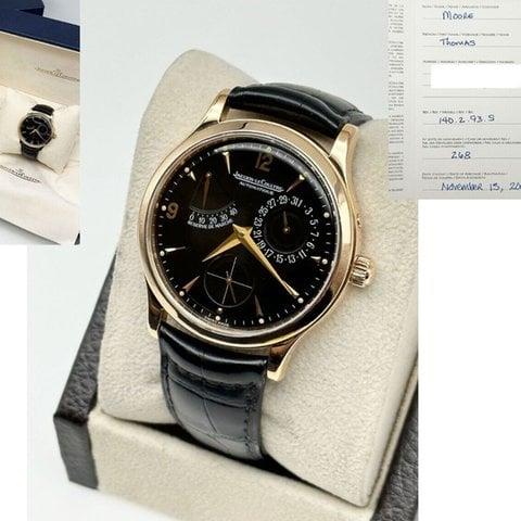 Jaeger-LeCoultre Master 140.2.93.S 37mm Rose gold Black